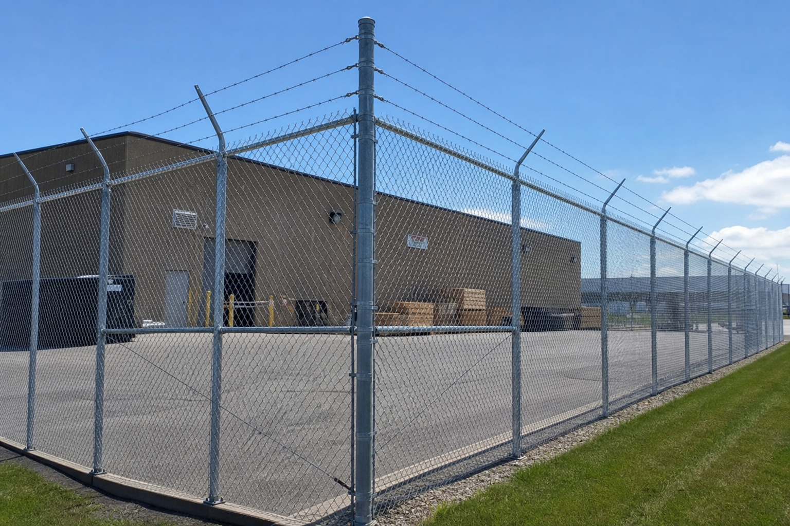 Commercial fence installation Cary NC